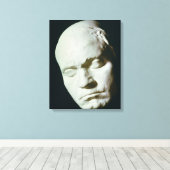 Toile Masque de Beethoven, extrait de la vie à l'âge de (Insitu (Plancher de Bois))