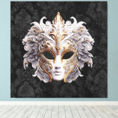 Toile Masque de Carnaval Vénitien (Insitu (Plancher de Bois))
