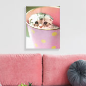 Toile Masque de chaton (Insitu(Salon))