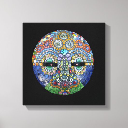 Toile Masque de mosaïque de Marge (Recto)