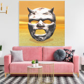 Toile Masque de pierre (Insitu(Salon))