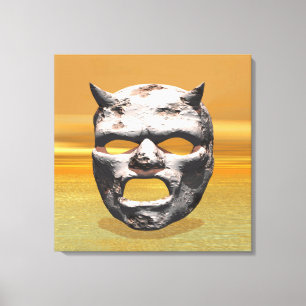 Toile Masque de pierre