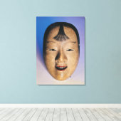 Toile Masque de théâtre Noh d'un jeune garçon appelé (Insitu (Plancher de Bois))