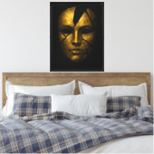 Toile Masque d'or Abstrait (Insitu(Chambre))