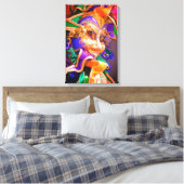 Toile Masque Mardi Gras (Insitu(Chambre))