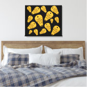 Toile masque moderne abstrait authentique (Insitu(Chambre))