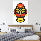 Toile Masque Rasta (Insitu(Chambre))