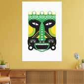 Toile Masque Rituel Vert (Insitu(Salon))