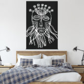 Toile Masque tribal (Insitu(Chambre))