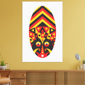Toile Masque tribal autochtone (Insitu(Salon))