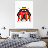 Toile Masque tribal Goli (Insitu(Chambre))