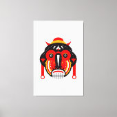 Toile Masque tribal Goli (Recto)