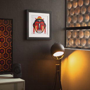Toile Masque tribal Goli