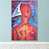 Toile Masquer Le Visage (Insitu (Plancher de Bois))