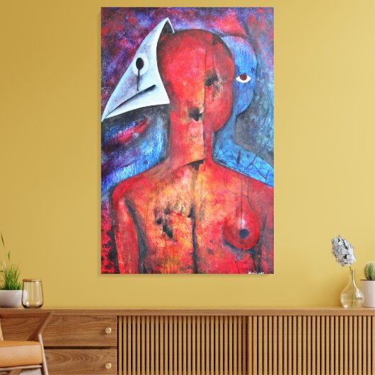 Toile Masquer Le Visage (Insitu(Salon))