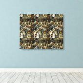 Toile Masques africains (Insitu (Plancher de Bois))