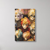 Toile Masques de carnaval à Venise (Recto)