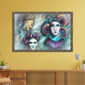 Toile Masques de Venise (Insitu(Salon))