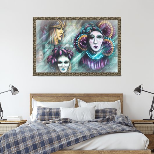 Toile Masques de Venise (Insitu(Chambre))