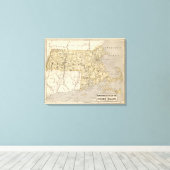 Toile Mass, Rhode Island (Insitu (Plancher de Bois))
