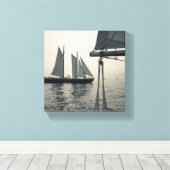 Toile Massachusetts, Gloucester, Schooner Festival 2 (Insitu (Plancher de Bois))