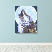 Toile MassachusettsHowling Wolf (Insitu (Plancher de Bois))