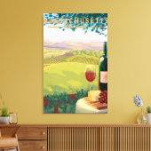 Toile MassachusettsScène Pays Vins (Insitu(Salon))