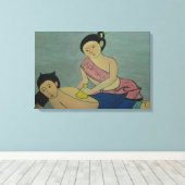Toile Massage thaïlandais traditionnel (Insitu (Plancher de Bois))