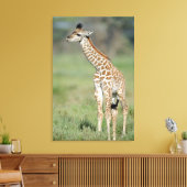 Toile Massai Giraffe Baby (Insitu(Salon))