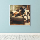 Toile mastiff anglais (Insitu (Plancher de Bois))