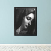 Toile Mater Dolorosa Engraving par Carlo Dolci (Insitu (Plancher de Bois))