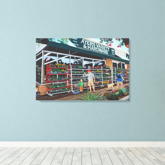 Toile matérielle Ayers (Insitu (Plancher de Bois))