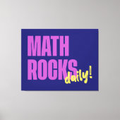 Toile Math Rocks Daily (Recto)