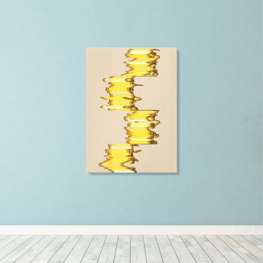 Toile Mathematically Aligned Sculpture  (Insitu (Plancher de Bois))