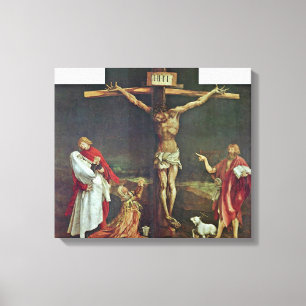 Toile Mathis Grunewald Gothart - Crucifixion du Christ