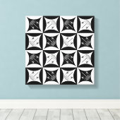 Toile Matière grise dans le trou dans la porte de la gra (Insitu (Plancher de Bois))