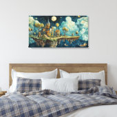 Toile Matin à Sky Island (Insitu(Chambre))