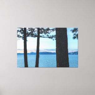 Toile Matin au lac Tahoe