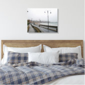 Toile Matin Brumeux à Scarborough (Insitu(Chambre))