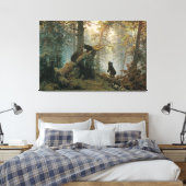 Toile Matin dans une forêt de pins (Insitu(Chambre))