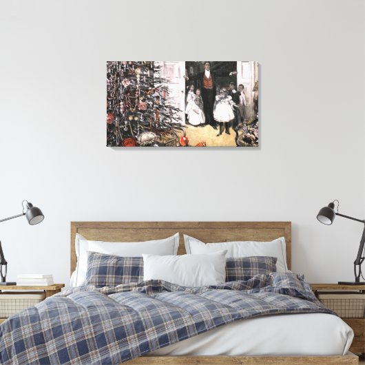 Toile Matin de Noël victorien (Insitu(Chambre))