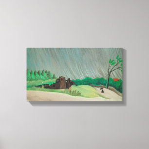 Toile Matin Pluvieux Henri Rousseau, Art Fin Vintage