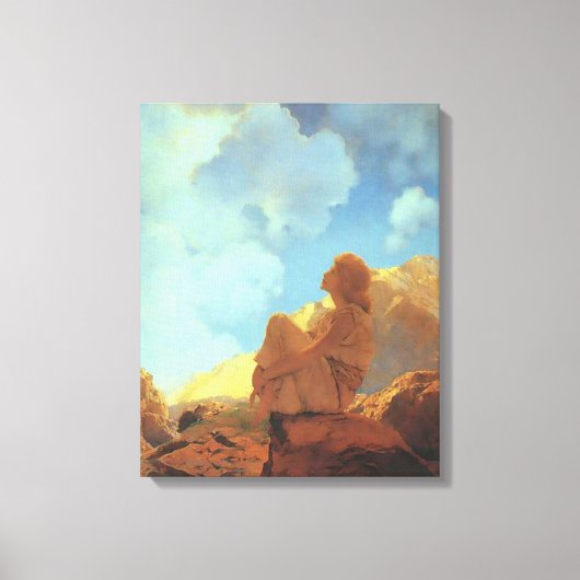 Toile Matin (Printemps), Maxfield Parrish Fine Art (Recto)