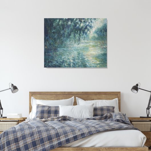Toile Matin sur la Seine Monet (Insitu(Chambre))