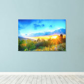 Toile matin sur le mont mitchell (Insitu (Plancher de Bois))