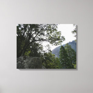 Toile Matin sur le sentier menant à Vernal Falls dans Yo