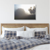 Toile matinée brumeuse juste avant le lever du soleil (Insitu(Chambre))