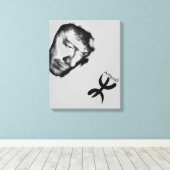 Toile Matoub Lounès (Insitu (Plancher de Bois))