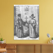 Toile Matteo Ricci et Paulus Li (Insitu(Salon))
