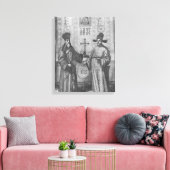 Toile Matteo Ricci et Paulus Li (Insitu(Salon))